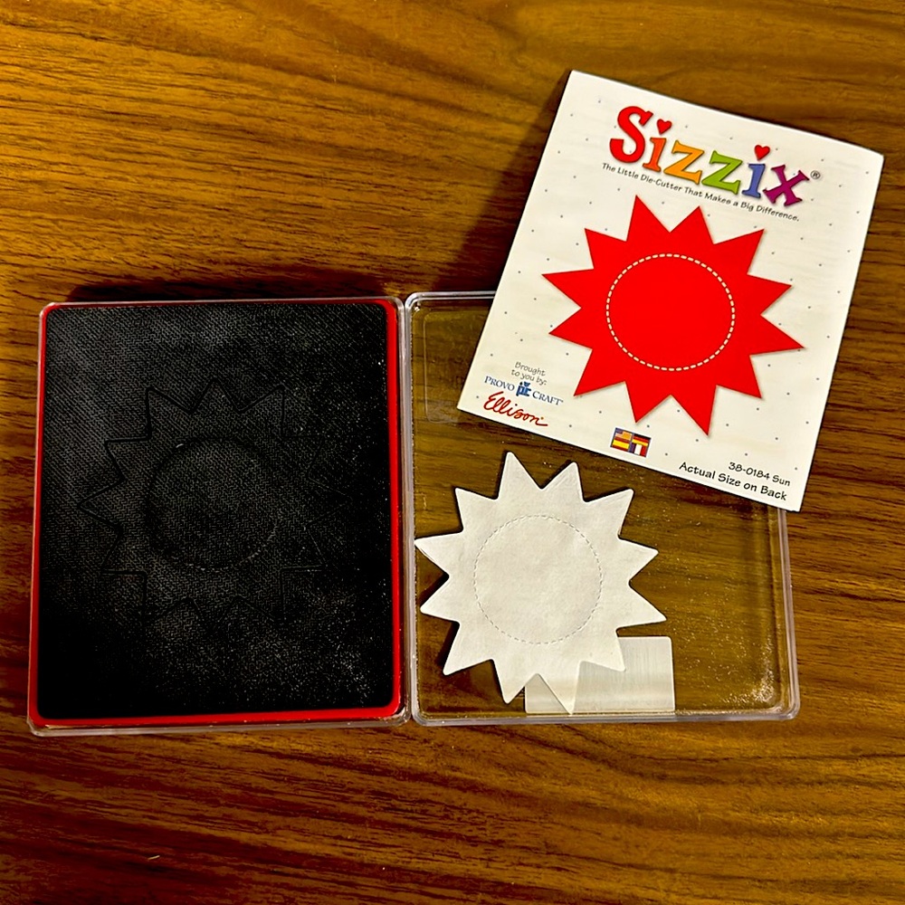 Sizzix Die Cut 38-0184 Sun
